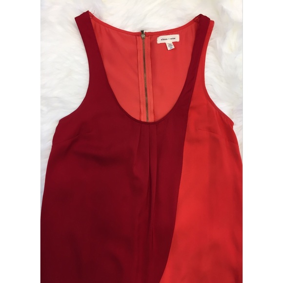 UO Silence + Noise Silky Ruffle Front Dress XS | (1099-B10) - Picture 3 of 7